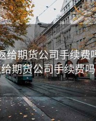 交易所返给期货公司手续费吗，交易所返给期货公司手续费吗多少