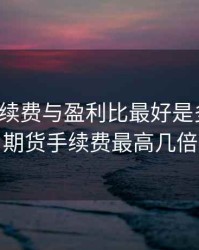 期货手续费与盈利比最好是多少钱，期货手续费最高几倍