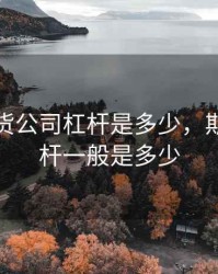 一般期货公司杠杆是多少，期货的杠杆一般是多少