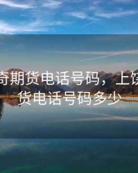 上饶瑞奇期货电话号码，上饶瑞奇期货电话号码多少