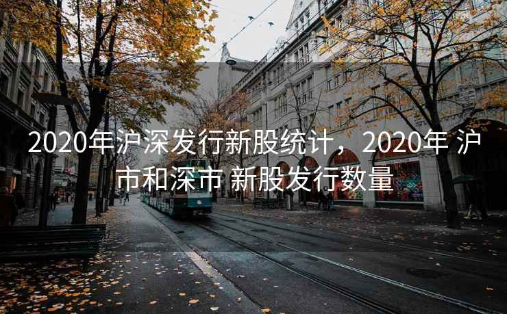 2020年沪深发行新股统计，2020年 沪市和深市 新股发行数量