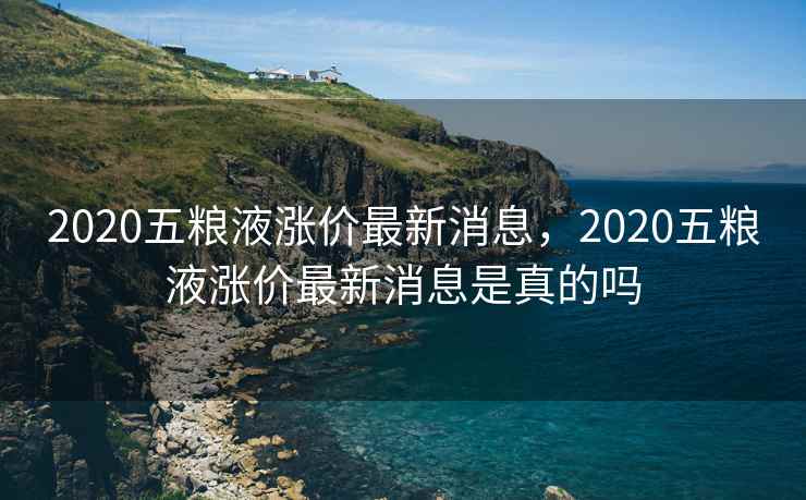2020五粮液涨价最新消息，2020五粮液涨价最新消息是真的吗