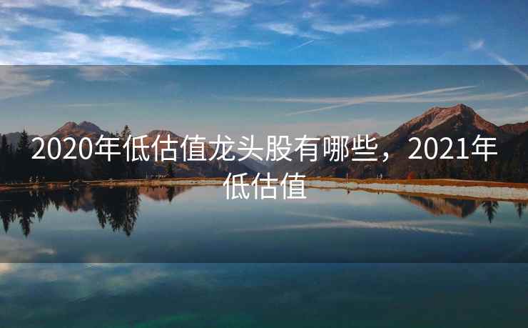 2020年低估值龙头股有哪些，2021年低估值
